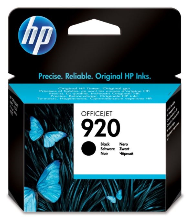 HEWLETT PACKARD Cartuccia originale HP InkJet 920 (CD971AE) OfficeJet nero 